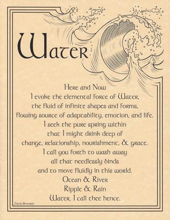 Water Evocation (image for) Water Evocation