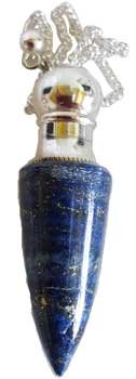 Lapis Chambered pendulum (image for) Lapis Chambered pendulum