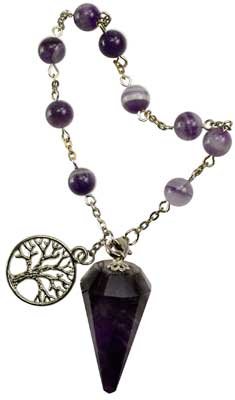 Amethyst pendulum bracelet (image for) Amethyst pendulum bracelet