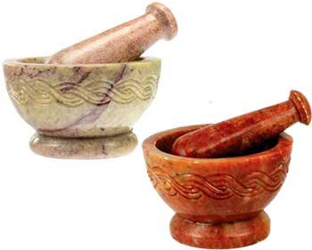 Celtic Mortar and Pestle Set (image for) Celtic Mortar and Pestle Set