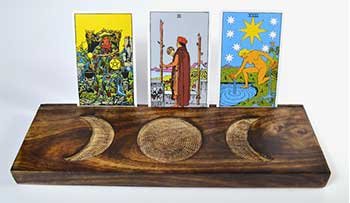 12" Triple Moon card holder (image for) 12" Triple Moon card holder