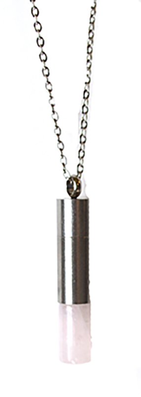 (image for) Rose Quartz chamber W/ chain