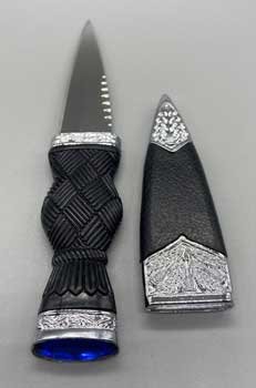 7 1/4" Blue Scottish Dirk (image for) 7 1/4" Blue Scottish Dirk