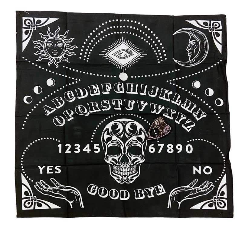 24"x24" Ouija, Black mat (image for) 24"x24" Ouija, Black mat