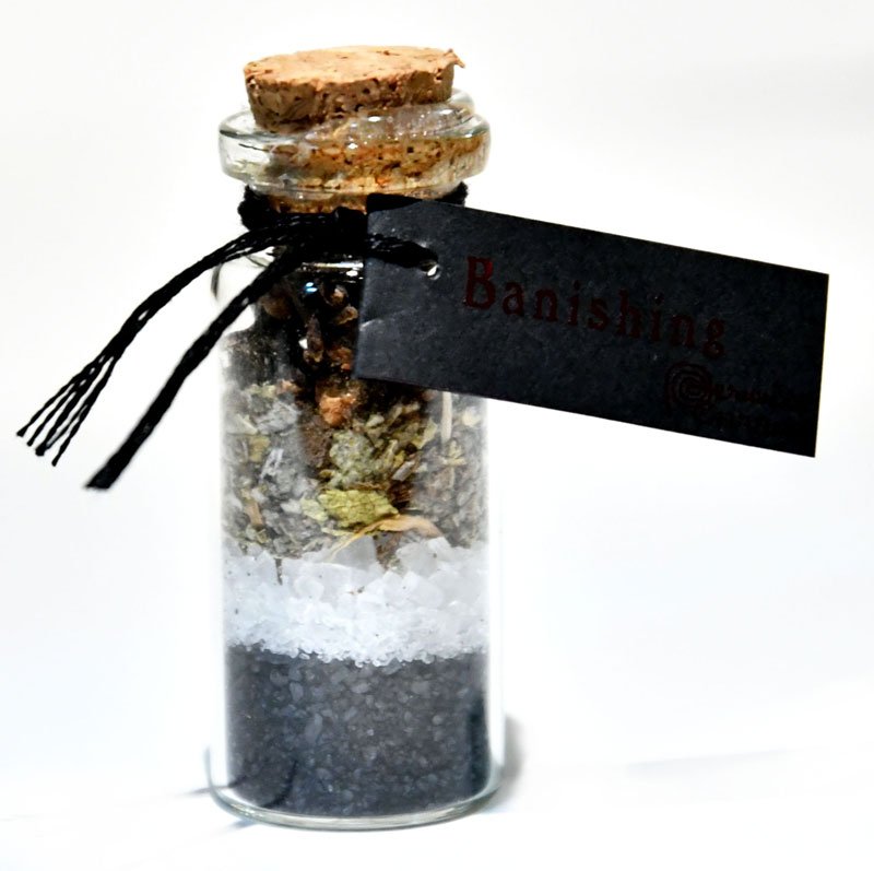 Banishing pocket spellbottle (image for) Banishing pocket spellbottle