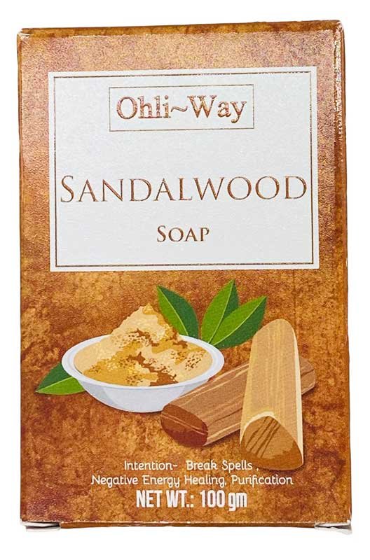 100gm Sandalwood soap ohli-way (image for) 100gm Sandalwood soap ohli-way